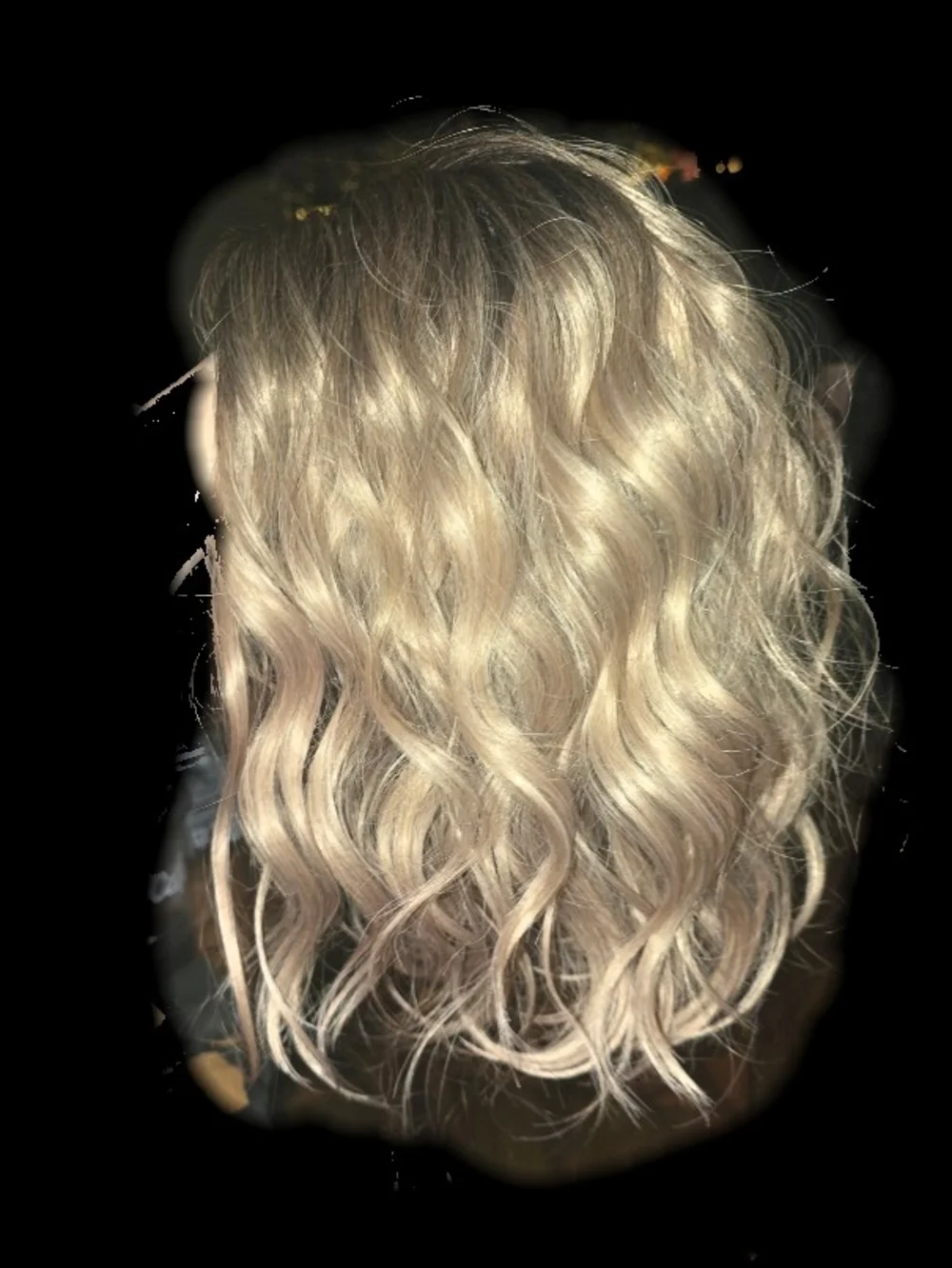 100% Human Hair Wiglet  – Natural Light Blonde